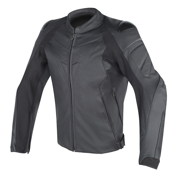 Dainese DAINESE FIGHTER LEATHER HER JACKET 631 BLACK/BLACK